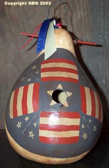 Americana Birdhouse 1